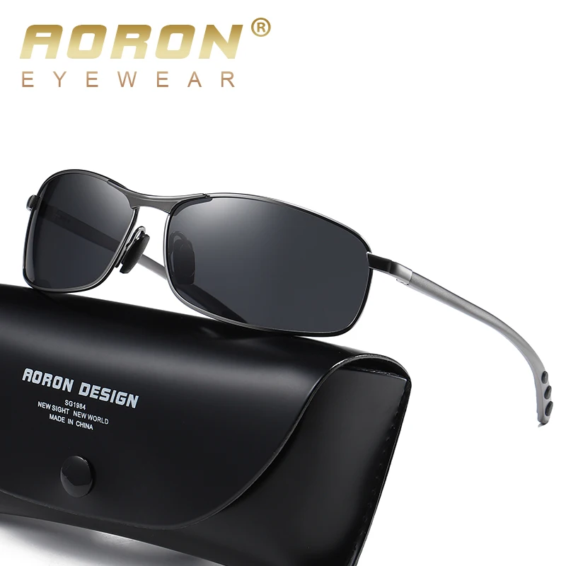 AORON Driving Polaroid Sun Glasses Aluminum Magnesium Frame Sport Men Women Polarized Sunglasses Driver UV400 Anti-glare Goggles
AORON Driving Polaroid Sun Glasses Aluminum Magnesium Frame Sport Men Women Polarized Sunglasses Driver UV400 Anti-glare Goggles