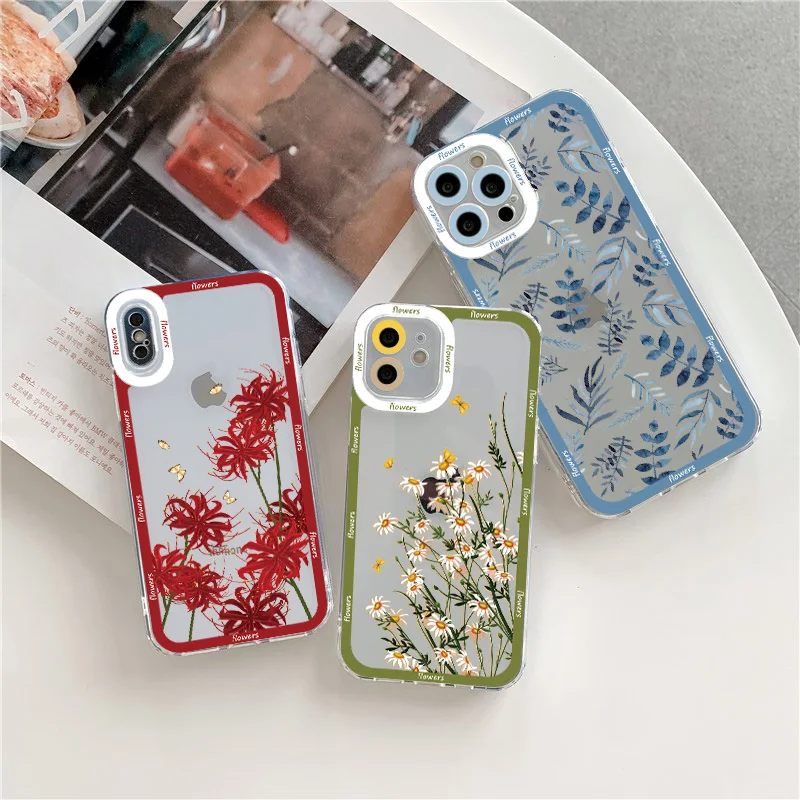 Vintage Leaves Flowers Butterfly Lavender Flowers Clear Phone Cases For iPhone 8 7 Plus SE 2020 12 11 13 Pro Max X XR XS Covers
Vintage Leaves Flowers Butterfly Lavender Flowers Clear Phone Cases For iPhone 8 7 Plus SE 2020 12 11 13 Pro Max X XR XS Covers