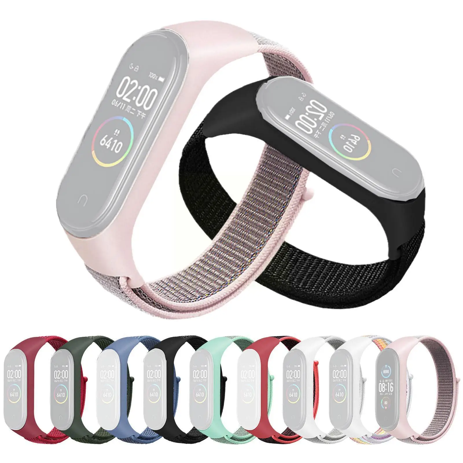 Ремешок нейлоновый для Xiaomi Mi Band 5 6 7, спортивный сменный Браслет для Xiaomi Mi Band, аксессуары для умных часов I8T0
Ремешок нейлоновый для Xiaomi Mi Band 5 6 7, спортивный сменный Браслет для Xiaomi Mi Band, аксессуары для умных часов I8T0