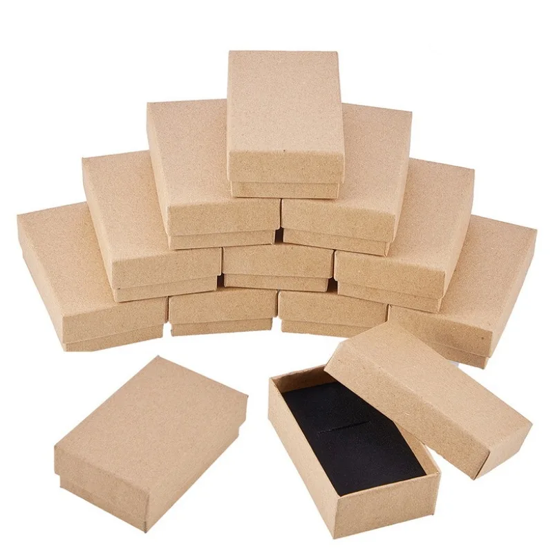 Cardboard Jewelry Set Box for Ring Necklace Rectangle Tan 8x5x3cm Black 9x7x3mm White 7x7x3mm 9x9x3mm 18pcs /24pcs
Cardboard Jewelry Set Box for Ring Necklace Rectangle Tan 8x5x3cm Black 9x7x3mm White 7x7x3mm 9x9x3mm 18pcs /24pcs