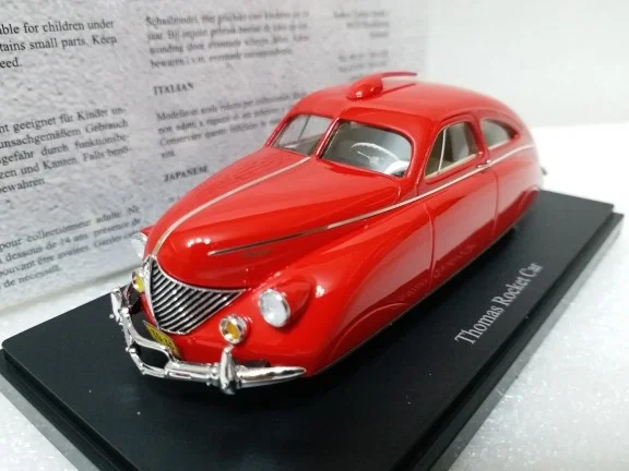 Металлическая статическая модель автомобиля из смолы, в масштабе 1:43, для Thomas Rocket 1938
Металлическая статическая модель автомобиля из смолы, в масштабе 1:43, для Thomas Rocket 1938