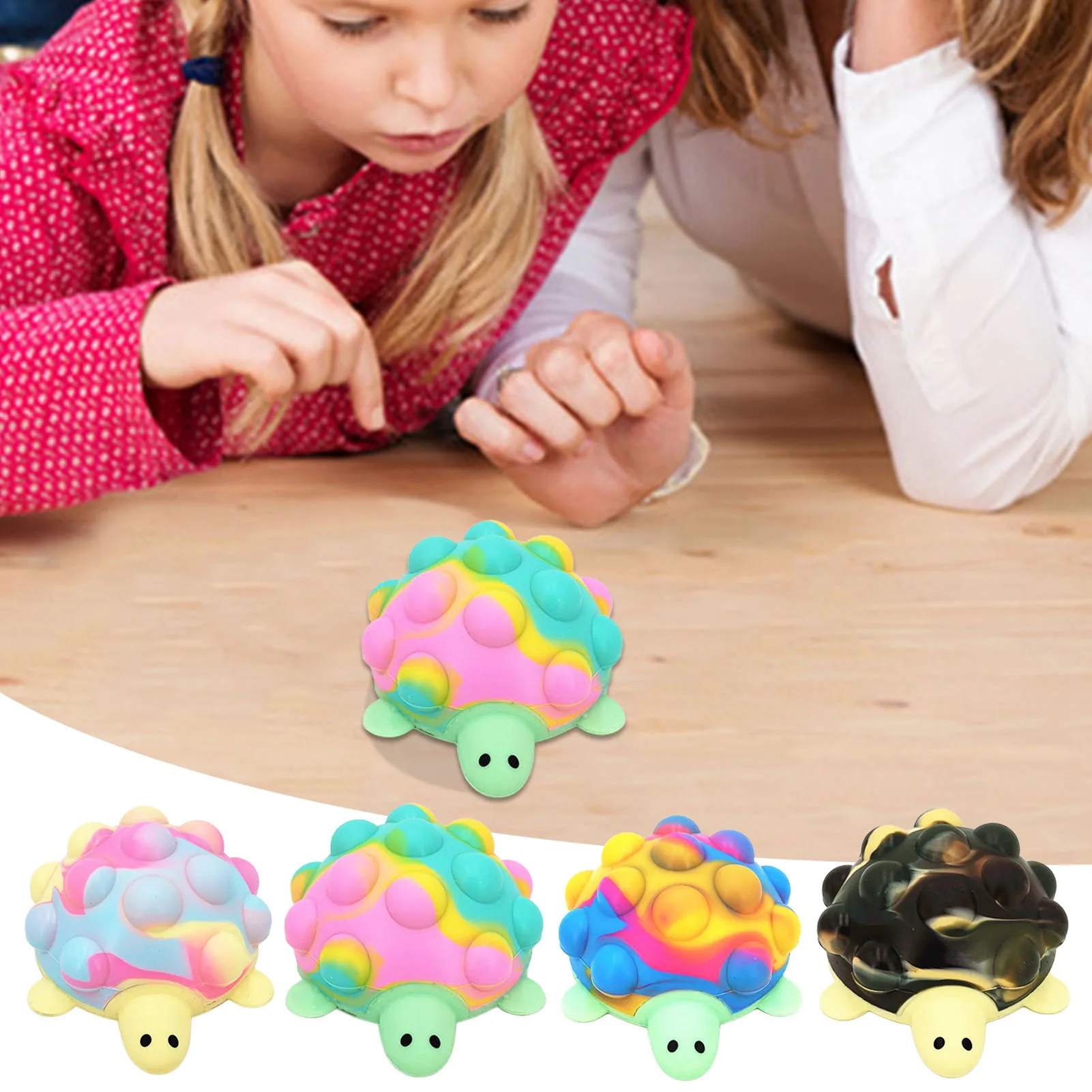 3D Turtle Squeeze Ball Fidgets Toys Cute Cartoon Silicone Pops Squeeze Sensory Toys Anxiety Stress Relief Toy For Kids Adults
3D Turtle Squeeze Ball Fidgets Toys Cute Cartoon Silicone Pops Squeeze Sensory Toys Anxiety Stress Relief Toy For Kids Adults