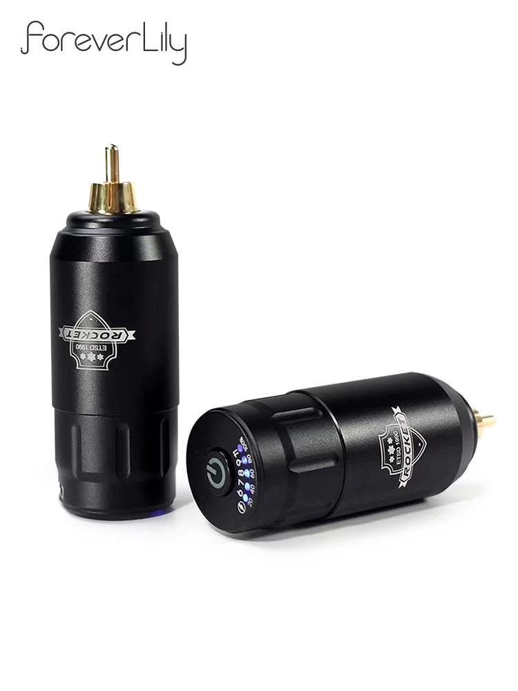 1200mAh Tattoo Pen Battery RCA Connector Mini Wirseless Power Supply For Tattoo Rotary Machine Pen Voltage Display Type-C
1200mAh Tattoo Pen Battery RCA Connector Mini Wirseless Power Supply For Tattoo Rotary Machine Pen Voltage Display Type-C