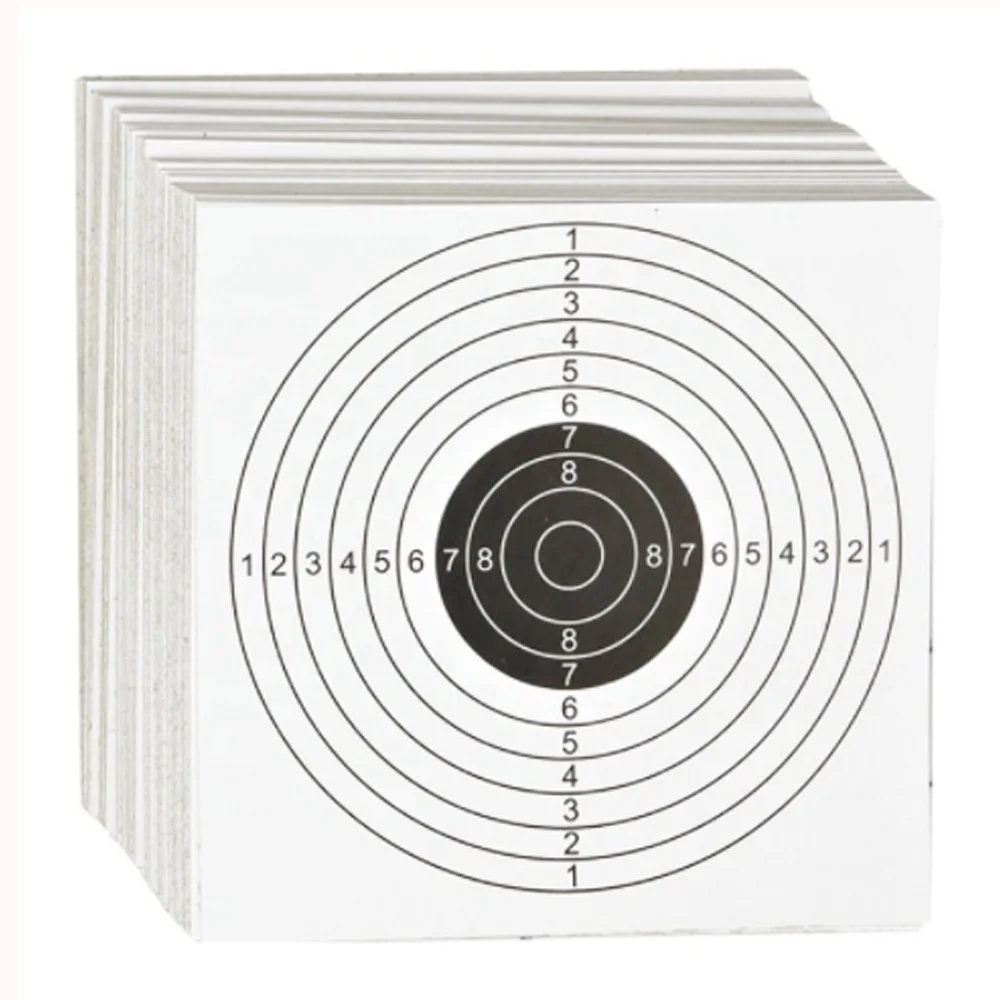 100pcs Outdoor Hunting Shooting Target Paper 17x17cm Square Archery Target Face Sheet For Arrow Bow Shooting Hunting Practice
100pcs Outdoor Hunting Shooting Target Paper 17x17cm Square Archery Target Face Sheet For Arrow Bow Shooting Hunting Practice