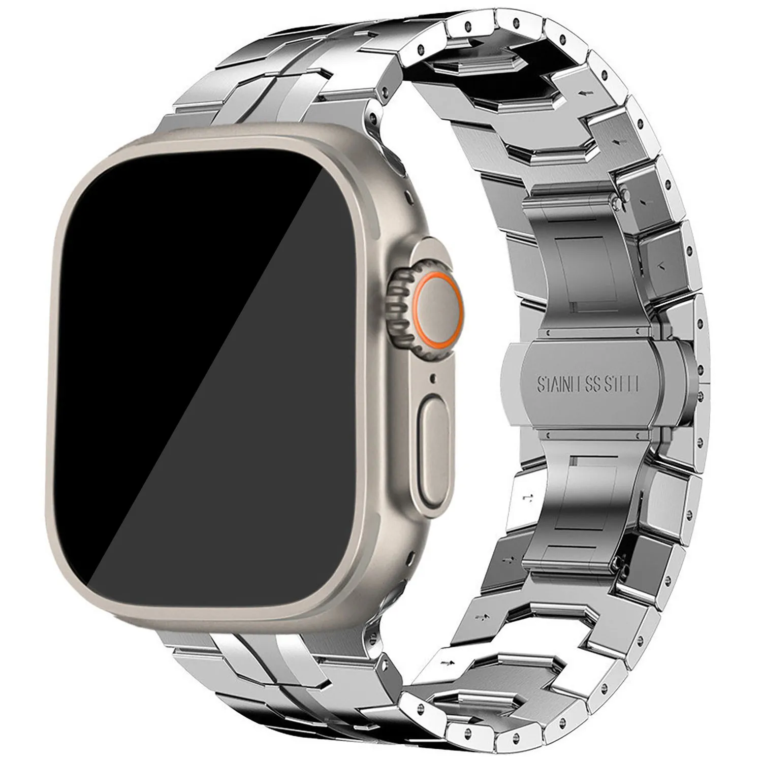 Link Band for Apple Watch 8 7 45mm 41mm Ultra 49mm Stainless Steel Bracelet iWatch Series SE 6 5 4 42mm 44mm Luxury Watchabnd
Link Band for Apple Watch 8 7 45mm 41mm Ultra 49mm Stainless Steel Bracelet iWatch Series SE 6 5 4 42mm 44mm Luxury Watchabnd