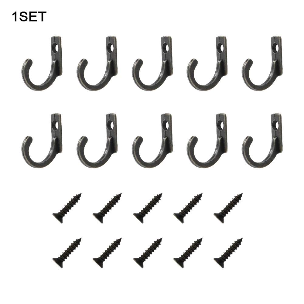 10pcs Wall Hook Retro Heavy Duty Home Decor Multifunctional Zinc Alloy For Hanging Rustproof Bathroom Kitchen Storage Mini
10pcs Wall Hook Retro Heavy Duty Home Decor Multifunctional Zinc Alloy For Hanging Rustproof Bathroom Kitchen Storage Mini