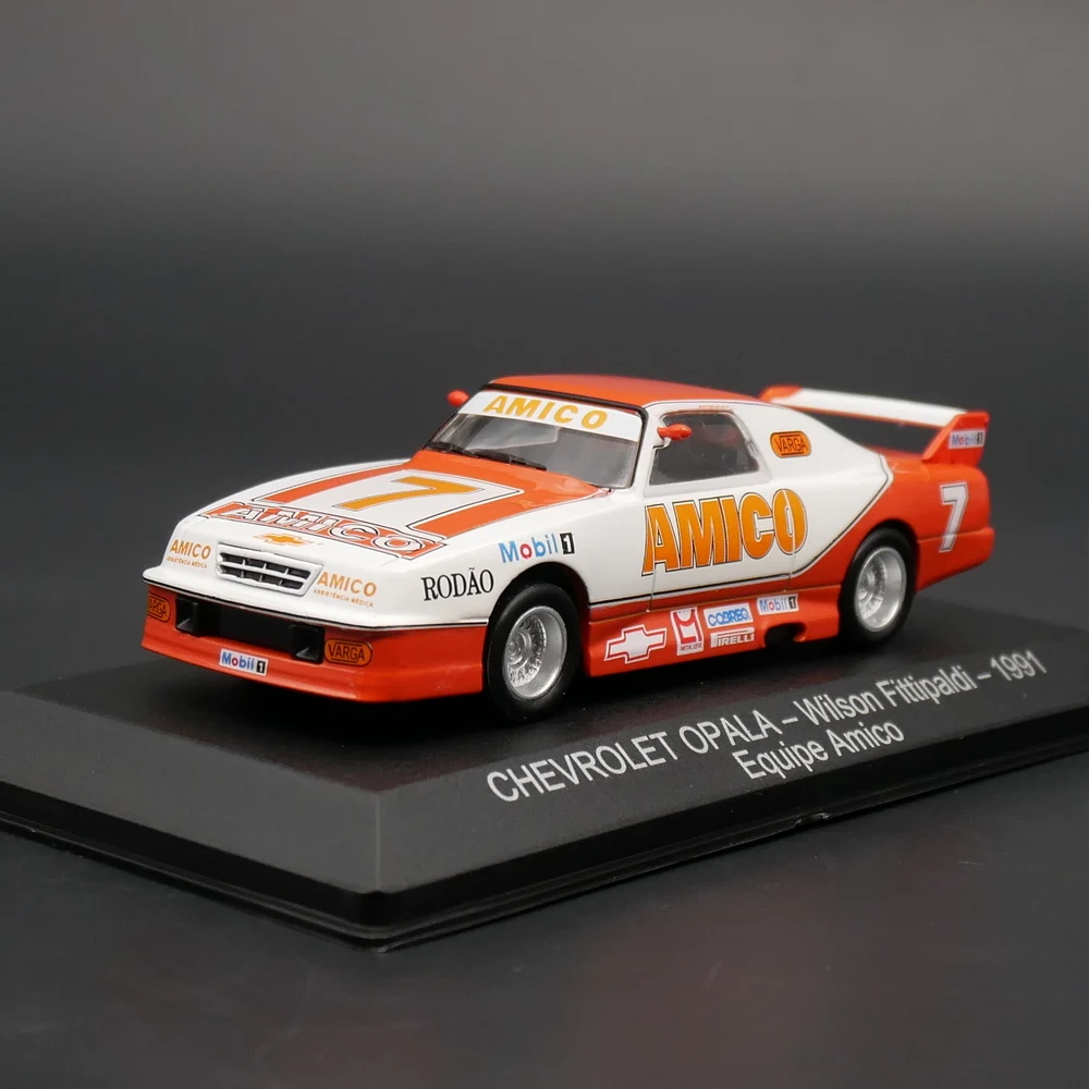 Ixo 1:43 Stock Car Chevrolet Opala Wilson Fittipaldi 1991 Diecast Model Metal Toy
Ixo 1:43 Stock Car Chevrolet Opala Wilson Fittipaldi 1991 Diecast Model Metal Toy