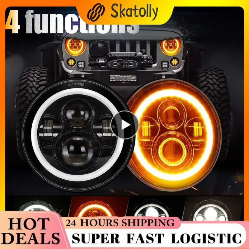 7" Inch 150w Car Led Headlight Weatherproof Durable Car Led Lamp Universal Car Accessories Angel Eyes Led Headlight
7" Inch 150w Car Led Headlight Weatherproof Durable Car Led Lamp Universal Car Accessories Angel Eyes Led Headlight