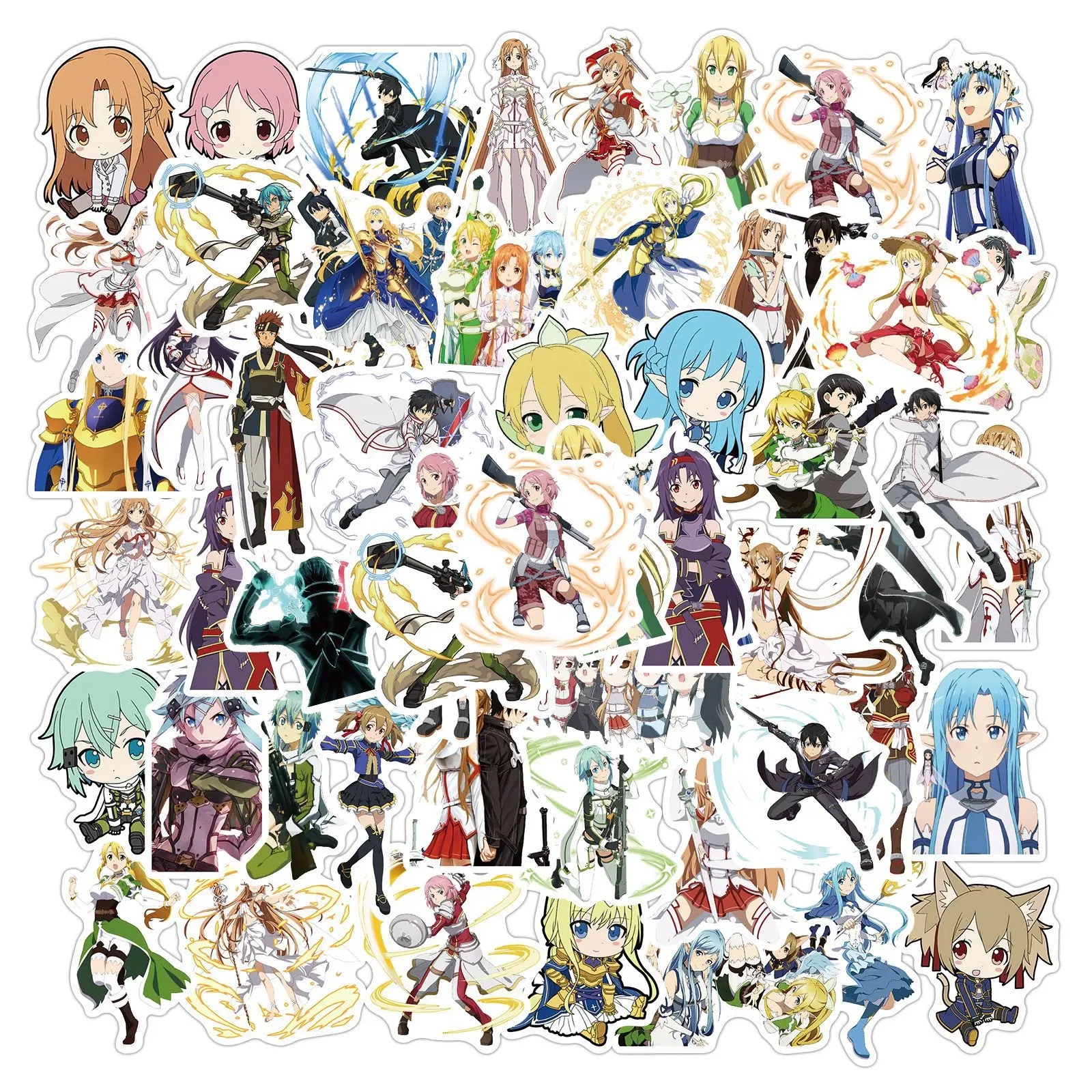 10/30/50pcs Anime Sword Art Online Stickers For Laptop Travel Suitcase Car Motorcycle Trunk Skateboard Decal Graffiti Sticker
10/30/50pcs Anime Sword Art Online Stickers For Laptop Travel Suitcase Car Motorcycle Trunk Skateboard Decal Graffiti Sticker