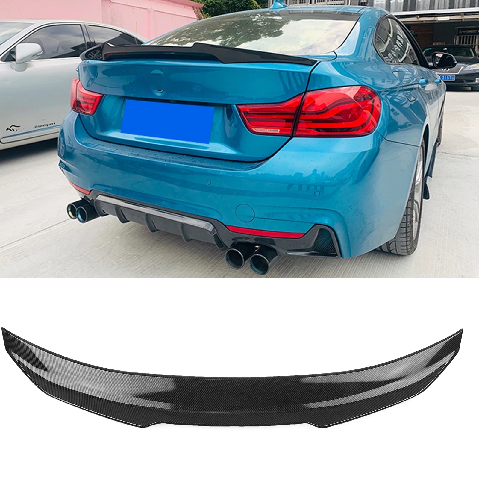 Auto Rear Trunk Spoiler Wing Car Decklid Lid Flap Splitter Upper Lip ABS For BMW 4 Series F36 4 Door Gran Coupe 2014-2019 PSM
Auto Rear Trunk Spoiler Wing Car Decklid Lid Flap Splitter Upper Lip ABS For BMW 4 Series F36 4 Door Gran Coupe 2014-2019 PSM