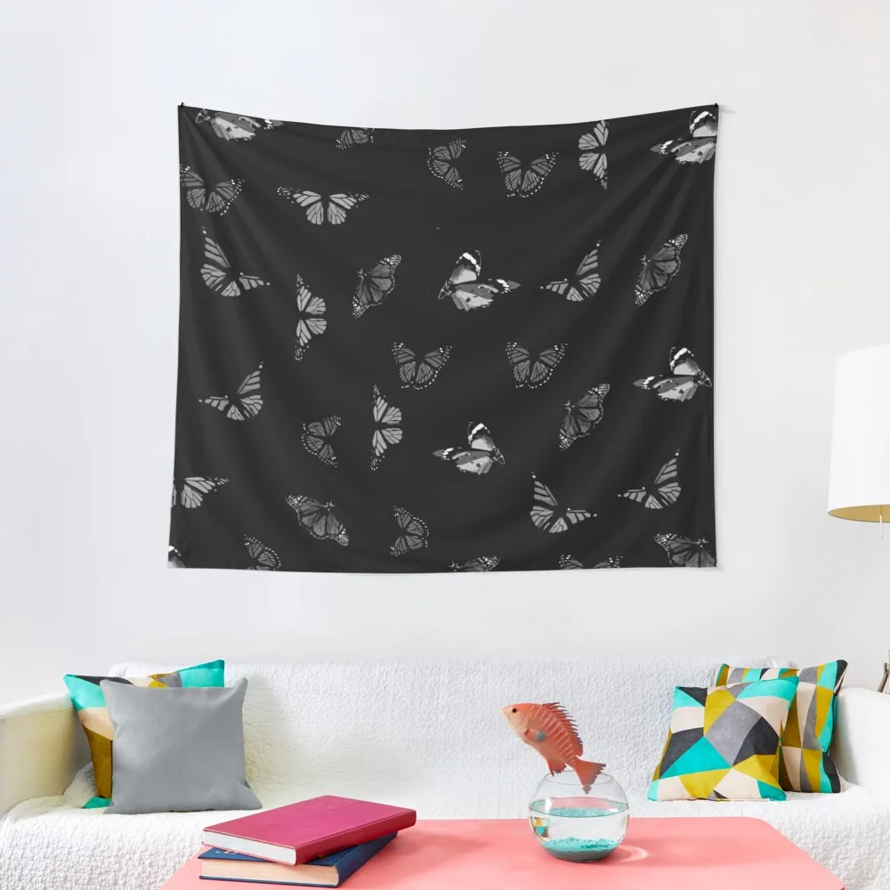 Butterflies Pattern Black And White Tapestry Fashion Room Decor Pattern Print Tapestry Wall Bedroom Carpet Bed Sheets
Butterflies Pattern Black And White Tapestry Fashion Room Decor Pattern Print Tapestry Wall Bedroom Carpet Bed Sheets