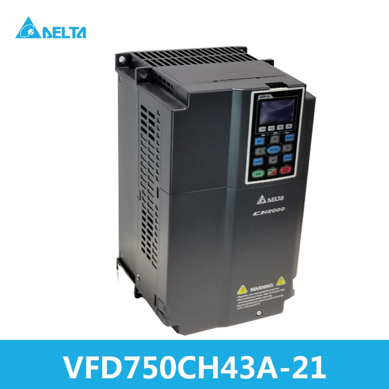 VFD750CH43A-21 New Delta VFD CH2000 Series 3 Phase 75KW 380V Frequency Converter Variable Speed AC Motor Drives Inverter
VFD750CH43A-21 New Delta VFD CH2000 Series 3 Phase 75KW 380V Frequency Converter Variable Speed AC Motor Drives Inverter
