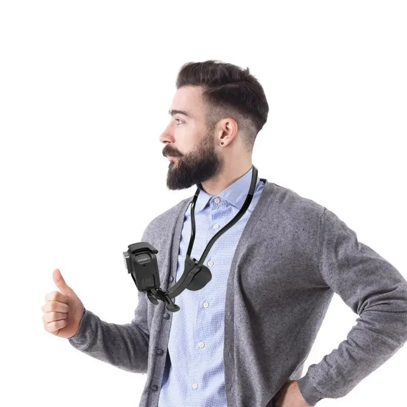 For Gopro Pro Adjust M0G6 Hands-Free Lazy Wearable Neck Camera Holder Mount Tripod Necklace Go Arm Phone POV Photographing Stand
For Gopro Pro Adjust M0G6 Hands-Free Lazy Wearable Neck Camera Holder Mount Tripod Necklace Go Arm Phone POV Photographing Stand