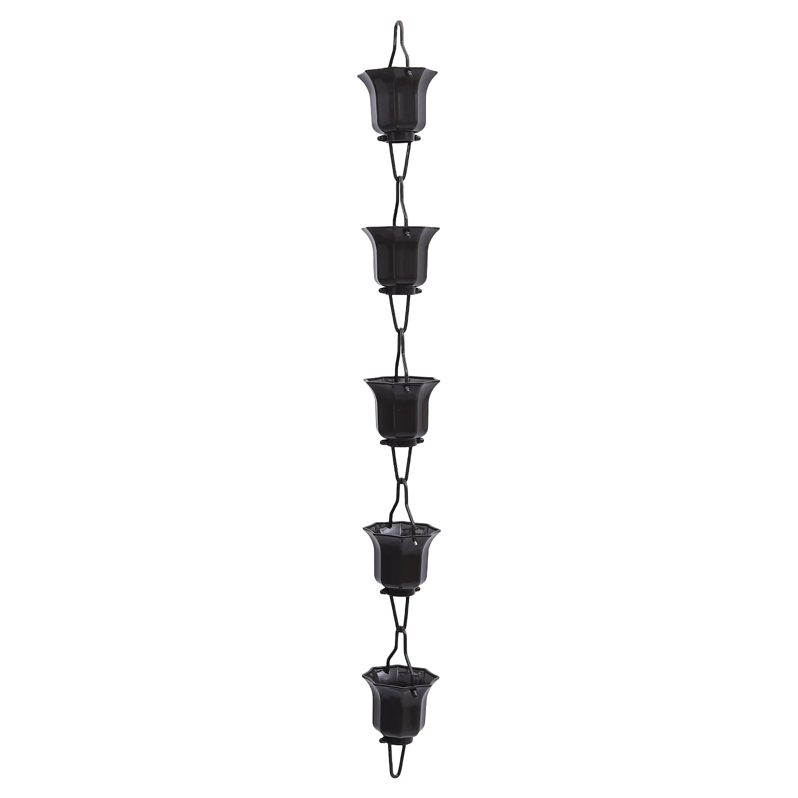 

Садовая декоративная цепочка от дождя, подвесной Колокольчик в стиле ретро, креативные литые чашки из алюминиевого сплава с лотосом, японские чашки Japandi