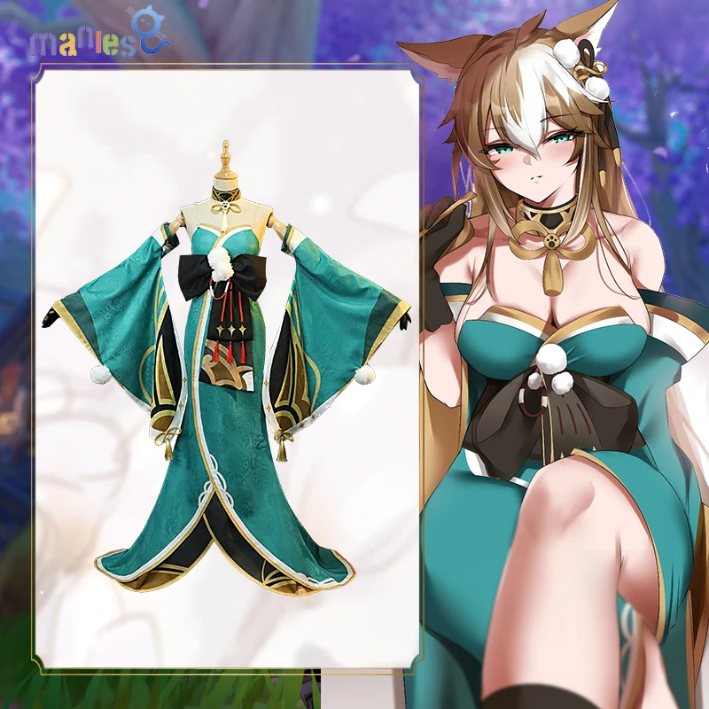 Manles Miss Hina Cosplay Costume Game Genshin Impact Gorou Women Fox Dress Cosplay Miss Hina Wig Halloween With Ear Tail
Manles Miss Hina Cosplay Costume Game Genshin Impact Gorou Women Fox Dress Cosplay Miss Hina Wig Halloween With Ear Tail