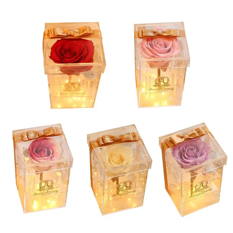 Red Silk Rose That Lasts Forever in a Glass Dome for Valentine's Day Wedding
Red Silk Rose That Lasts Forever in a Glass Dome for Valentine's Day Wedding