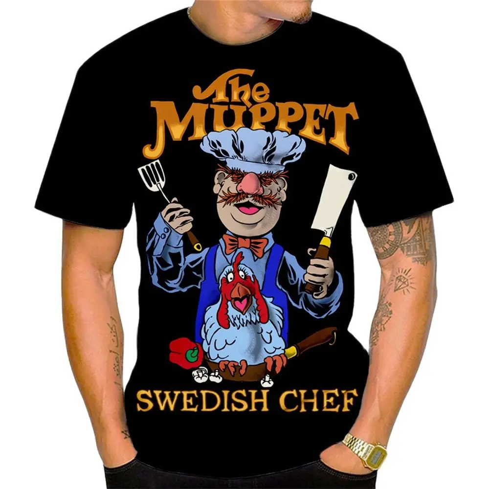 2023 Funny Chef Big Edition T-shirt Comfortable Casual Loose Round Neck Short Sleeve Men's Top Large Size T-shirt Trendy Loose
2023 Funny Chef Big Edition T-shirt Comfortable Casual Loose Round Neck Short Sleeve Men's Top Large Size T-shirt Trendy Loose