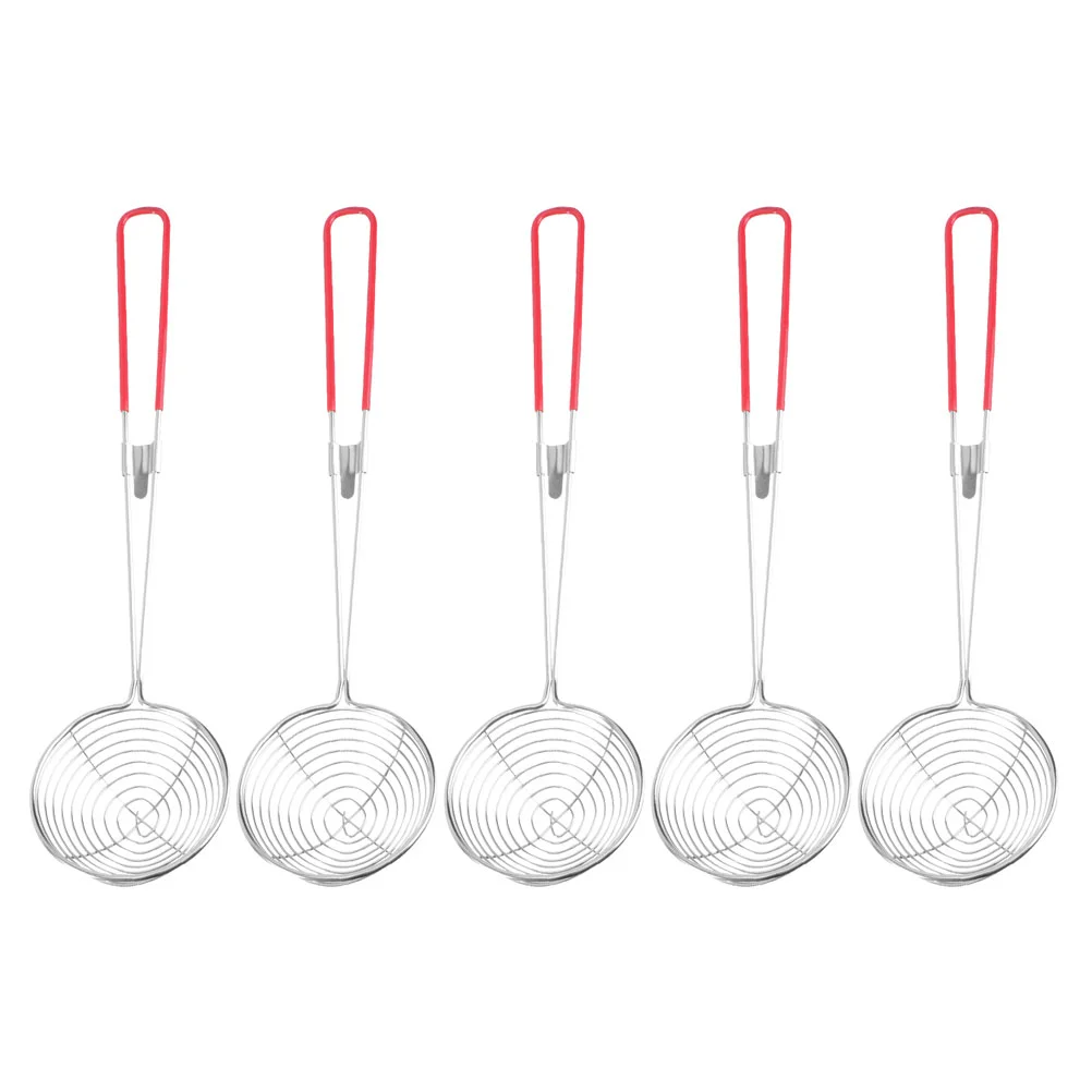 5pcs Colanders Stainless Steel Wire Ladle Fine Sieve Strainer Cooking Strainer Tea Strainer Strainer Skimmer Wire Skimmer Spoon
5pcs Colanders Stainless Steel Wire Ladle Fine Sieve Strainer Cooking Strainer Tea Strainer Strainer Skimmer Wire Skimmer Spoon