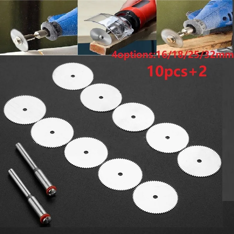 12pcs/Set Cutter Mini Carbon Steel Circular Saw Disc With Mandrel Oscillating Tool Parts Rotary Woodworking Tools
12pcs/Set Cutter Mini Carbon Steel Circular Saw Disc With Mandrel Oscillating Tool Parts Rotary Woodworking Tools
