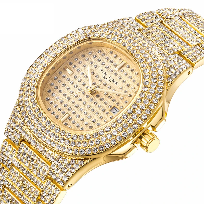 Fashion Golden Dial Quartz Mens Watches Top Brand Luxury Business Stainless Steel brick Wristwatch Gifts for Male
Fashion Golden Dial Quartz Mens Watches Top Brand Luxury Business Stainless Steel brick Wristwatch Gifts for Male