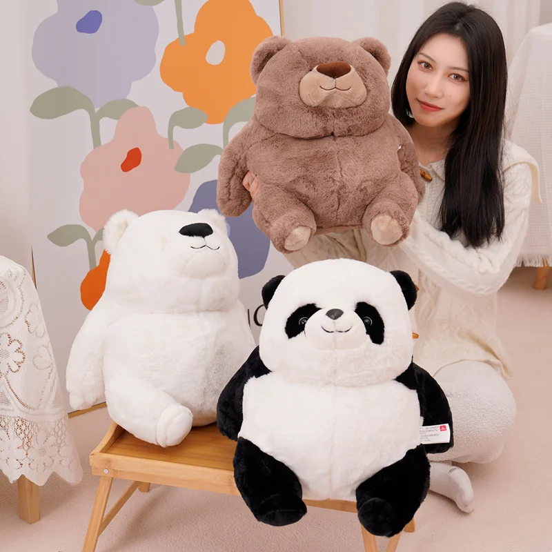 High Quality Soft Fat Fat Teddy Bear Panda Polar Bear Stuffed Cartoon Animals Baby Appease Toy Doll Toy Gift For Children Girl
High Quality Soft Fat Fat Teddy Bear Panda Polar Bear Stuffed Cartoon Animals Baby Appease Toy Doll Toy Gift For Children Girl