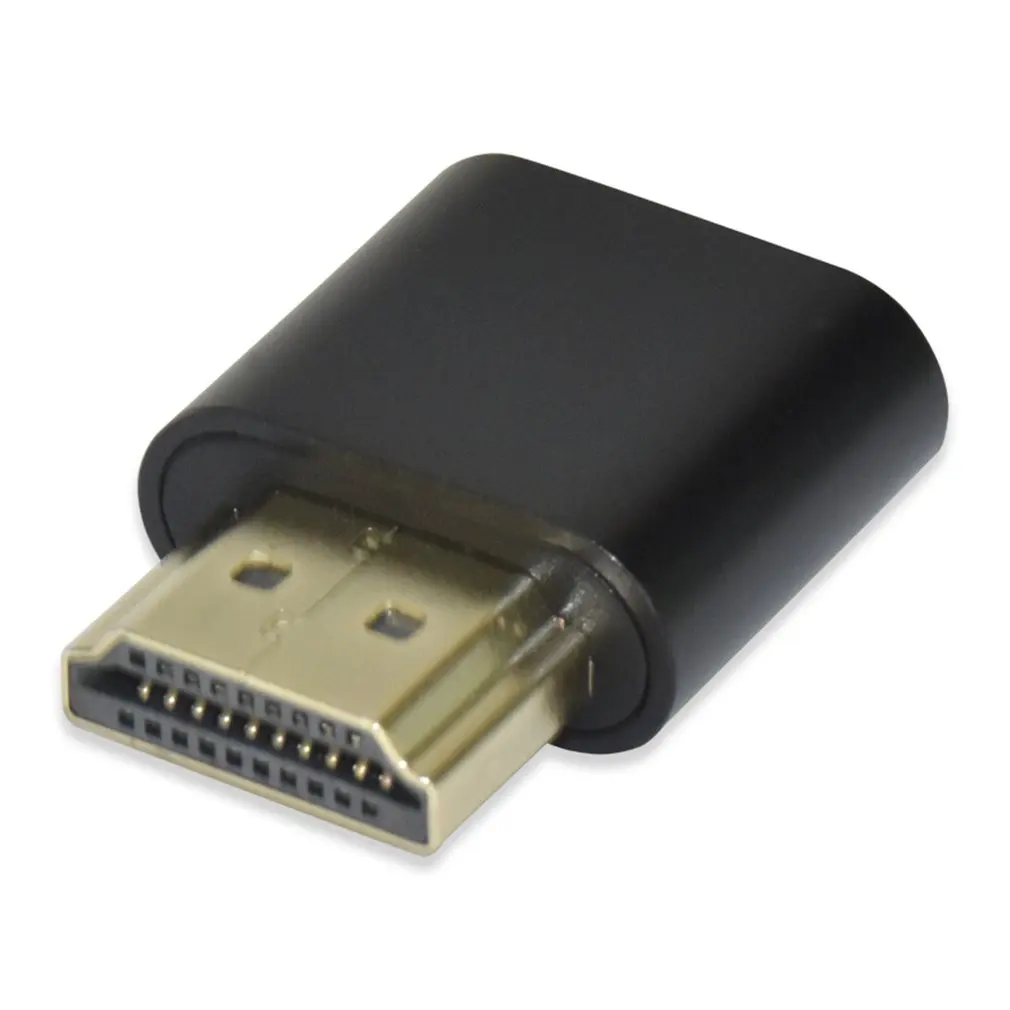 New Virtual Display Adapter Minidp Display Port Dummy Plug 4K Connector EDID 3840 * 2160 @ 17Hz
New Virtual Display Adapter Minidp Display Port Dummy Plug 4K Connector EDID 3840 * 2160 @ 17Hz