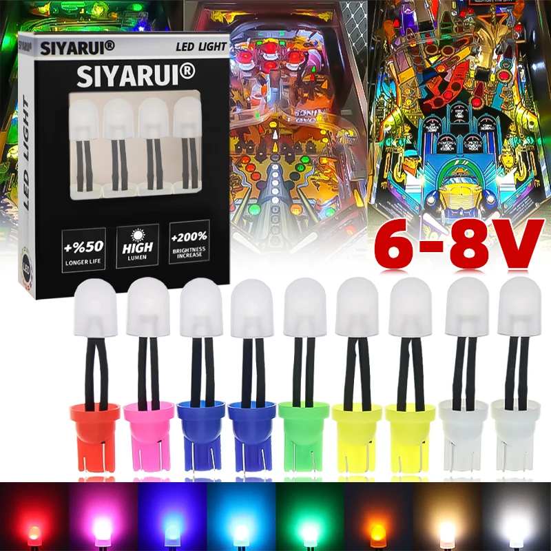 10 шт. неполярный AC DC 6 в 6,3 В 194 T10 #555 LED F10 клиновидное основание с матовой линзой неполярный пинбол игровой автомат белый
10 шт. неполярный AC DC 6 в 6,3 В 194 T10 #555 LED F10 клиновидное основание с матовой линзой неполярный пинбол игровой автомат белый