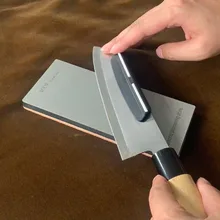 1500 Grit Knife Sharpener Professional Sharpening Stone Diamond Leather Polished Cowhide Paste Set Angle Guide Fast Sharpen Dege