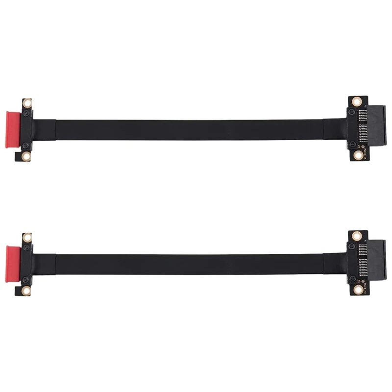 2 Pcs PCI-E PCI Express 1X to 1X Slot Riser Card Converter Extender Ribbon Adapter Extension Cable PCI-E X1 Gold-Plated
2 Pcs PCI-E PCI Express 1X to 1X Slot Riser Card Converter Extender Ribbon Adapter Extension Cable PCI-E X1 Gold-Plated