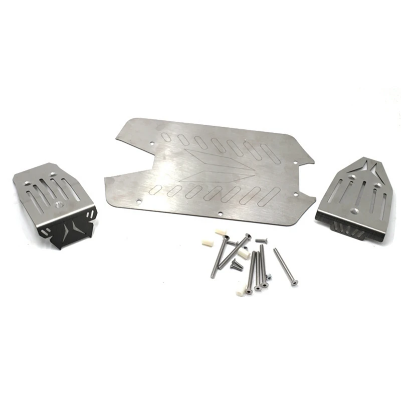 Stainless Steel Chassis Armor Front Rear Protector Skid Plate For 1/10 Arrma VORTEKS Big Rock RC Car Upgrade Parts
Stainless Steel Chassis Armor Front Rear Protector Skid Plate For 1/10 Arrma VORTEKS Big Rock RC Car Upgrade Parts