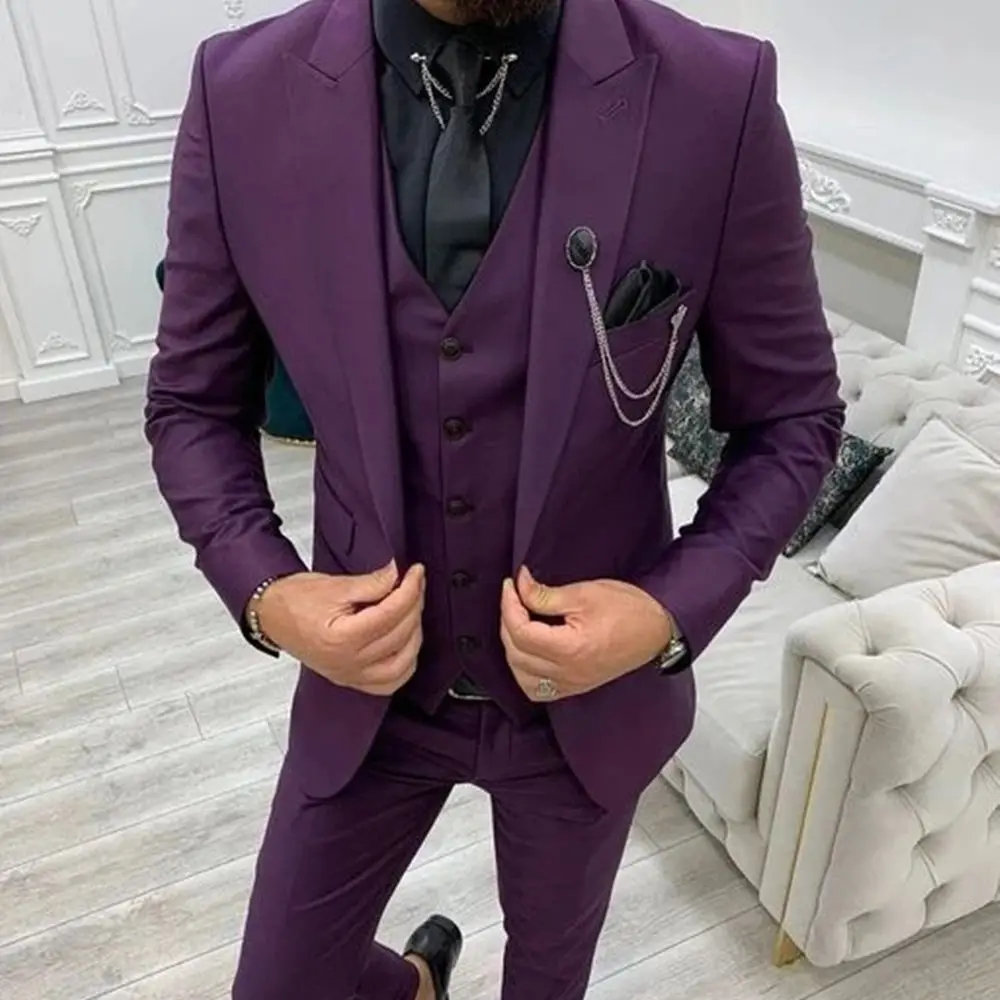 2022 Green Peak Lapel Slim Fit Mens Suits 3 Pieces Tuxedos Terno Masculino Groom Wedding Prom Costume Homme Blazer
2022 Green Peak Lapel Slim Fit Mens Suits 3 Pieces Tuxedos Terno Masculino Groom Wedding Prom Costume Homme Blazer