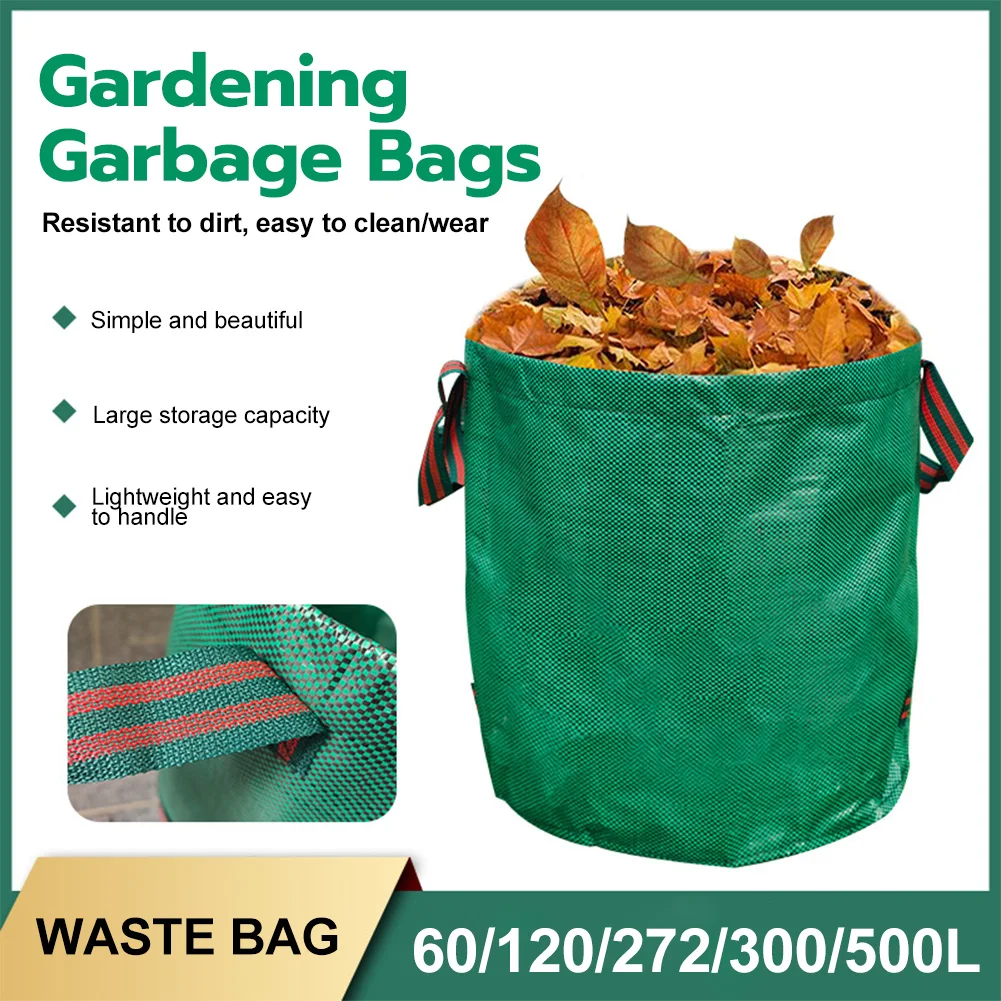 Folding Garden Waste Bag 16-132Gallon Reusable Lawn Garden Trash Storage Container Large Garden Leaf Bag Waterproof with Handles
Folding Garden Waste Bag 16-132Gallon Reusable Lawn Garden Trash Storage Container Large Garden Leaf Bag Waterproof with Handles