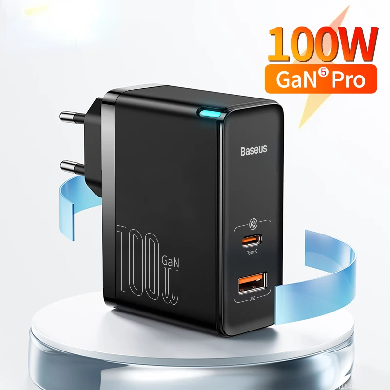 Youpin Baseus 100W GaN 5 Pro USB Charger PD QC Quick Charge 4.0 3.0 USB-C Type C Fast Charging Charger for IPhone Xiaomi MacBook
Youpin Baseus 100W GaN 5 Pro USB Charger PD QC Quick Charge 4.0 3.0 USB-C Type C Fast Charging Charger for IPhone Xiaomi MacBook