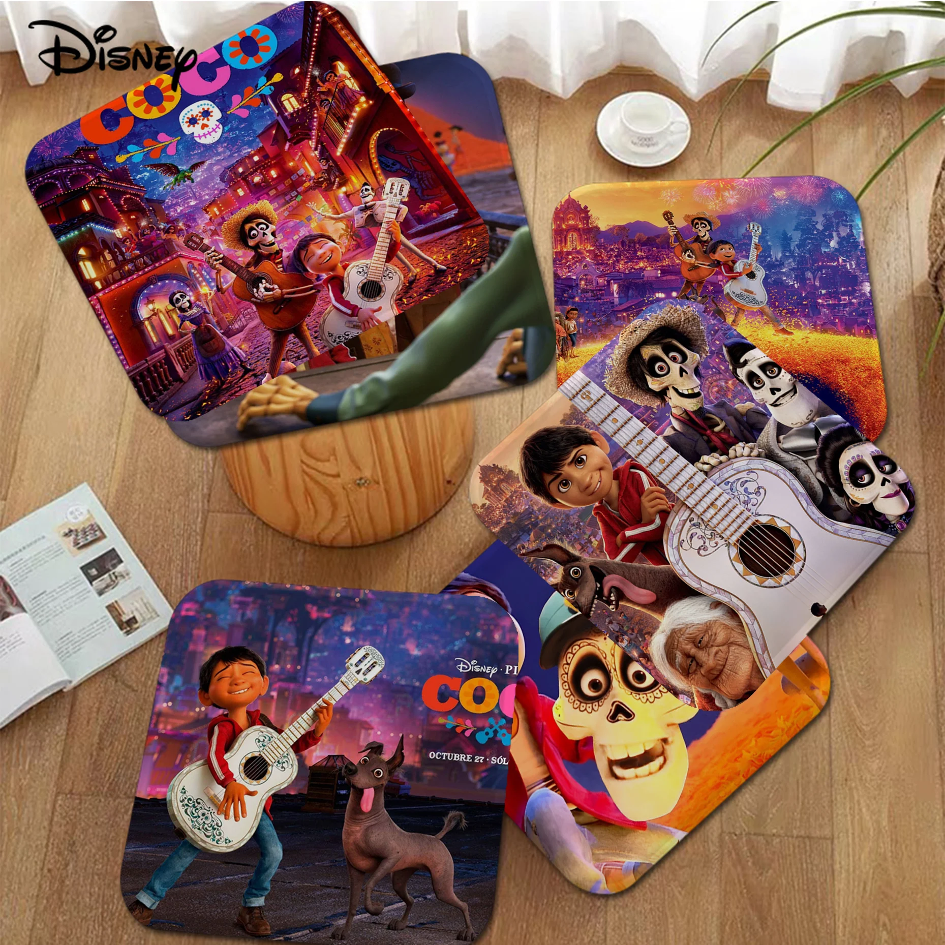 Disney Coco Moive Cushion Mat European Chair Mat Soft Pad Seat Cushion For Home Office Indoor Outdoor Garden Sofa Decor Tatami
Disney Coco Moive Cushion Mat European Chair Mat Soft Pad Seat Cushion For Home Office Indoor Outdoor Garden Sofa Decor Tatami
