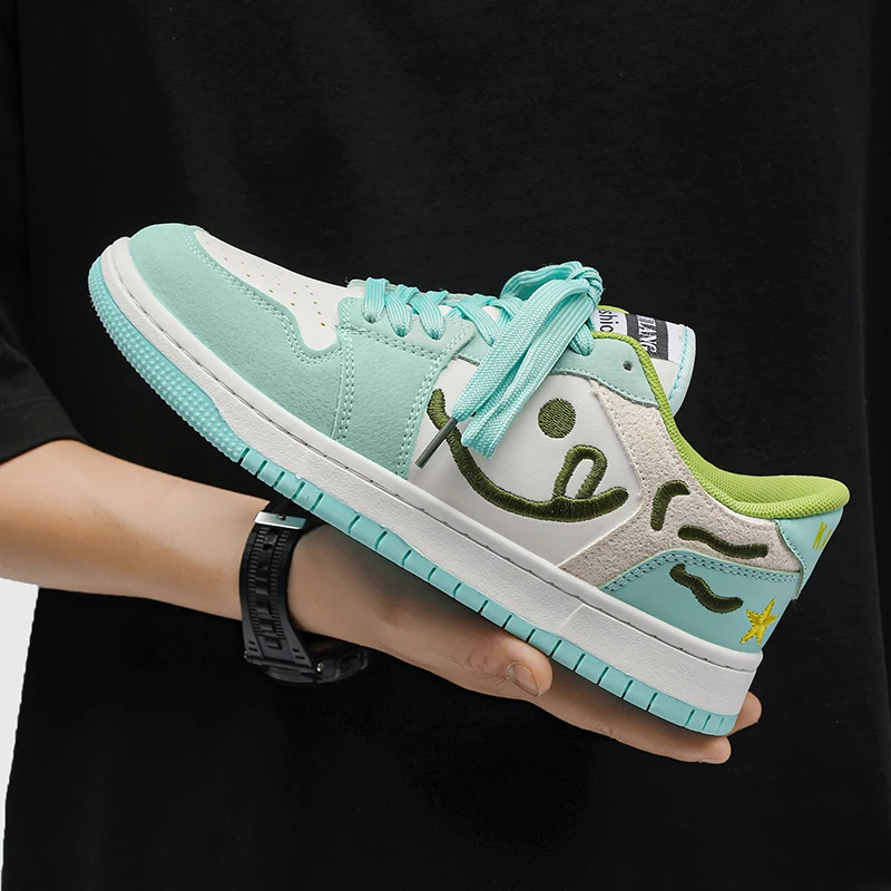 Mint Green Design Senses Couples' Casual Moral Training Shoes, Ins Style Versatile Trend Sports Skateboarding Shoes, Female
Mint Green Design Senses Couples' Casual Moral Training Shoes, Ins Style Versatile Trend Sports Skateboarding Shoes, Female