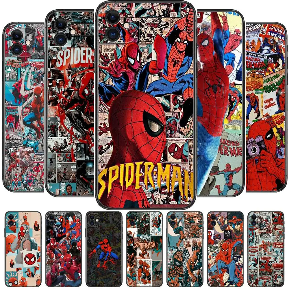 Spiderman Comic Cartoon Phone Cases For iphone 13 Pro Max case 12 11 Pro Max 8 PLUS 7PLUS 6S XR X XS 6 mini se mobile cell
Spiderman Comic Cartoon Phone Cases For iphone 13 Pro Max case 12 11 Pro Max 8 PLUS 7PLUS 6S XR X XS 6 mini se mobile cell
