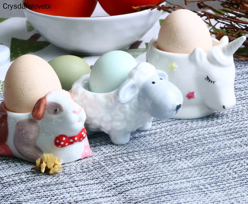 Ceramic Egg Tray Tableware Creative Animal Shape Egg Cup Holder Egg Tool Breakfast Steam Rack Mold Kitchen Accessories
Ceramic Egg Tray Tableware Creative Animal Shape Egg Cup Holder Egg Tool Breakfast Steam Rack Mold Kitchen Accessories