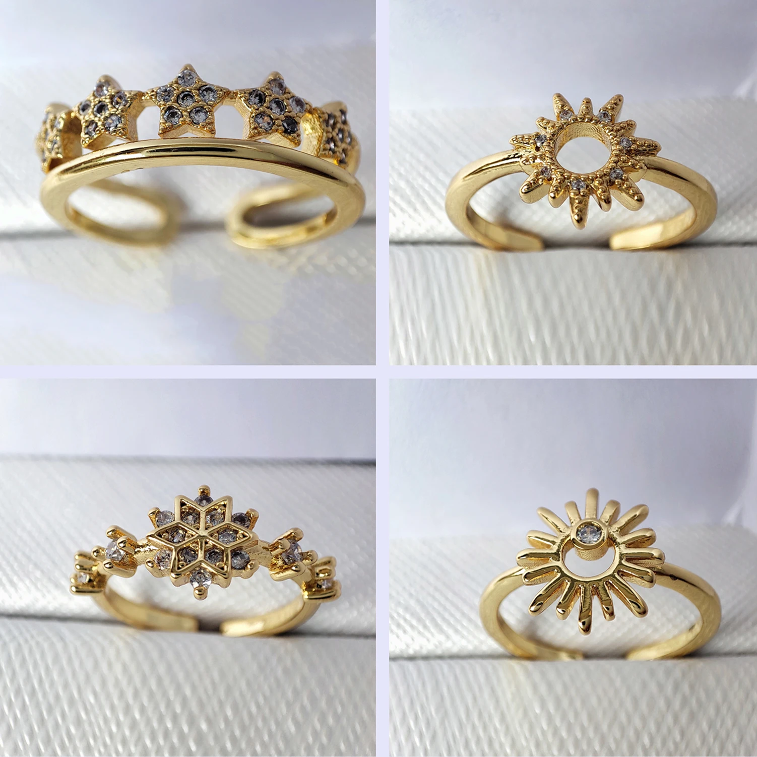 Rings for Men /Women Gold Color Adjustable Open Ring Finger Jewelry Luxury Micro Paved Zircon Accessories Couple/Wedding
Rings for Men /Women Gold Color Adjustable Open Ring Finger Jewelry Luxury Micro Paved Zircon Accessories Couple/Wedding