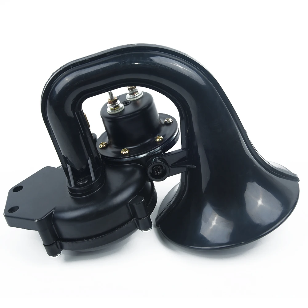 Parts Horn Accessories Air Electric Black Snail 12V/24V 300DB For Car Motorcycle Truck Boat Durable New Useful
Parts Horn Accessories Air Electric Black Snail 12V/24V 300DB For Car Motorcycle Truck Boat Durable New Useful