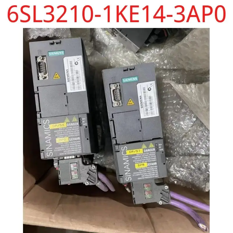 

used Siemens test ok real 6SL3210-1KE14-3AP0 SINAMICS G120C Rated power: 1.5kW with 150% overload for 3 sec. 380-480V3AC+10/-20%