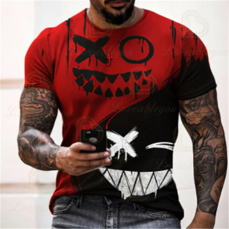 Fashion Casual New Hot Men's and Women's Short-sleeve Smile Face Funny Print T-shirts Street Waer Tops Dropshipping
Fashion Casual New Hot Men's and Women's Short-sleeve Smile Face Funny Print T-shirts Street Waer Tops Dropshipping
