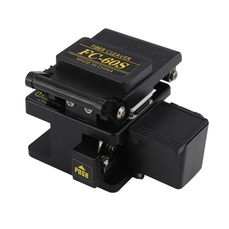 FC-60S Optical Fiber Cutting Machine, High-Precision Cutting, All-Metal Material, Automatic Cutting Back
FC-60S Optical Fiber Cutting Machine, High-Precision Cutting, All-Metal Material, Automatic Cutting Back