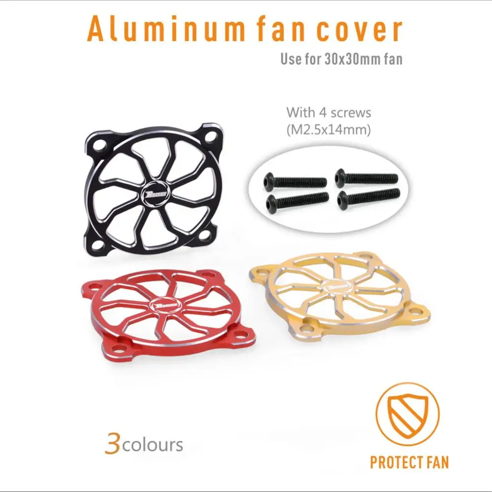 ESC Cooling Fan cover 30mm 40mm 30x30mm 40x40mm Cooling Fan Cover RC Motor ESC Fan Heat Dissipatation Protection Cover Guard
ESC Cooling Fan cover 30mm 40mm 30x30mm 40x40mm Cooling Fan Cover RC Motor ESC Fan Heat Dissipatation Protection Cover Guard