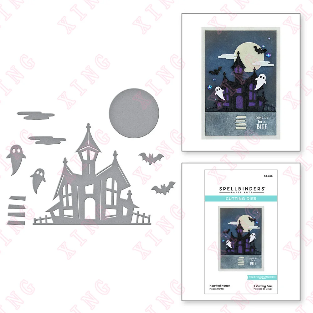 2022 New Haunted House Etched Dies Scrapbook Diary Decoration Embossing Template Diy Gift Card Handmade Craft Metal Cutting Dies
2022 New Haunted House Etched Dies Scrapbook Diary Decoration Embossing Template Diy Gift Card Handmade Craft Metal Cutting Dies
