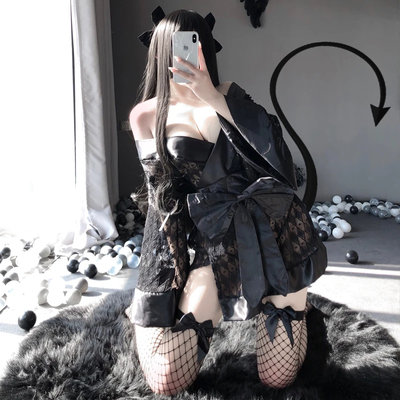 3Pcs Set Cosplay Japanese Kimono Uniform Erotic Costumes Night Bath Robe Cardigan Role Play Net Women Sexy Lingerie
3Pcs Set Cosplay Japanese Kimono Uniform Erotic Costumes Night Bath Robe Cardigan Role Play Net Women Sexy Lingerie