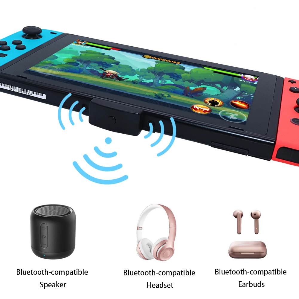 Wireless Audio Transmitter Usb Plug And Play Audio Source Bluetooth Transmitter For Nintend Switch/for PS4/for PC/for PS5 Stereo
Wireless Audio Transmitter Usb Plug And Play Audio Source Bluetooth Transmitter For Nintend Switch/for PS4/for PC/for PS5 Stereo
