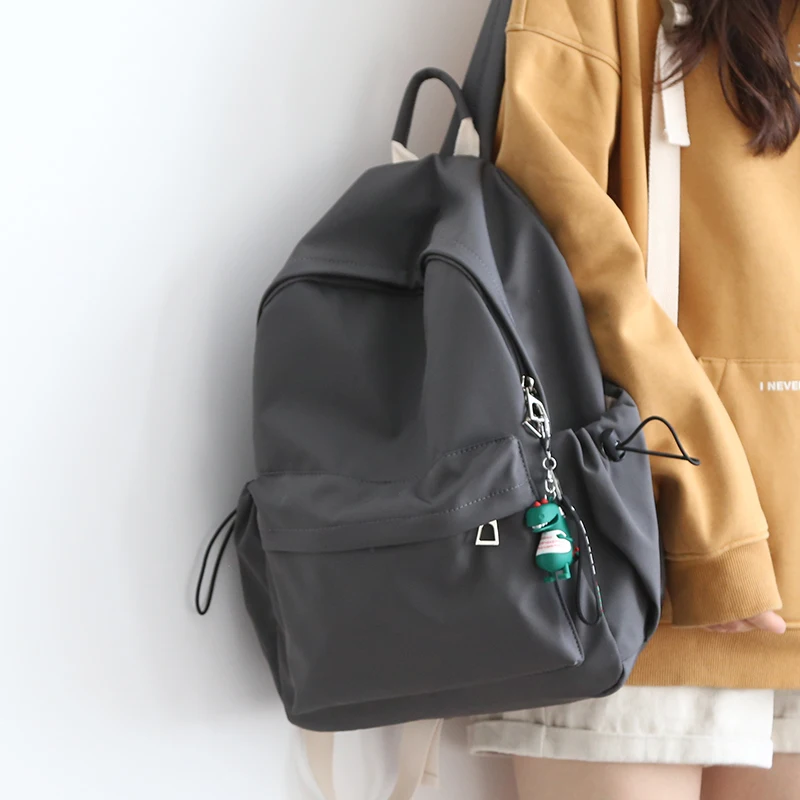 Backpacks joker contracted pure color backpack female Japanese and Korean fashion leisure bag female college student backpack
Backpacks joker contracted pure color backpack female Japanese and Korean fashion leisure bag female college student backpack