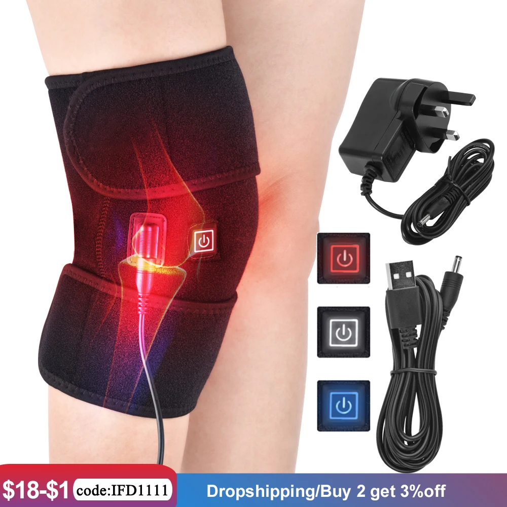 Heated Physiotherapy Knee Joint Brace Warm 3Gear Keeping Health Care for Arthritis Knee Pain Relief Knee Protection Support Belt
Heated Physiotherapy Knee Joint Brace Warm 3Gear Keeping Health Care for Arthritis Knee Pain Relief Knee Protection Support Belt