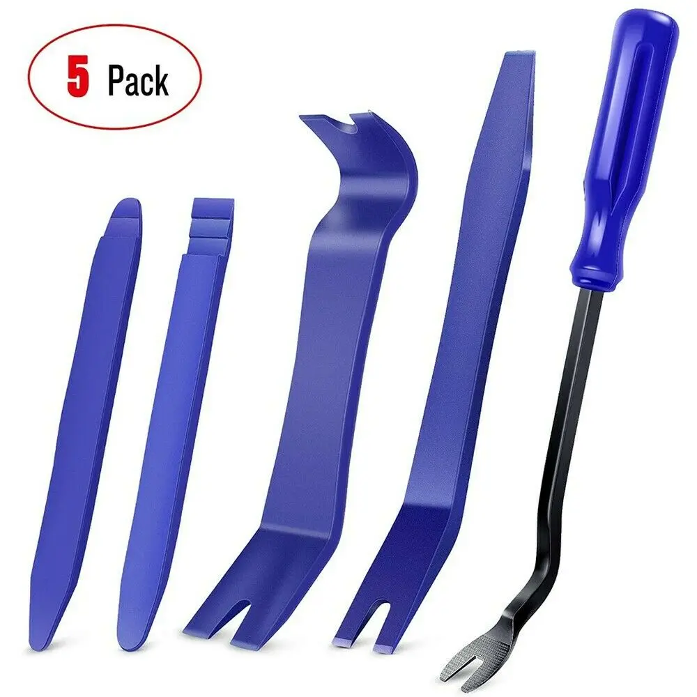 5PCS Auto Trim Removal Tool Kit No-Scratch Pry Tool Fastening Removal Tool Kit For Auto Door Panel Clip Auto Panel Audio Radios
5PCS Auto Trim Removal Tool Kit No-Scratch Pry Tool Fastening Removal Tool Kit For Auto Door Panel Clip Auto Panel Audio Radios