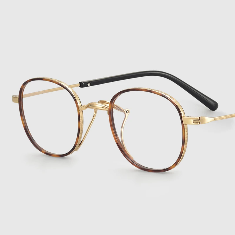 Trendy Presonality Retro Oval Myopia Glasses Frame Men Women High Quality Titanium Optical Hyperopia Eyeglasses Full Rim Eyewear
Trendy Presonality Retro Oval Myopia Glasses Frame Men Women High Quality Titanium Optical Hyperopia Eyeglasses Full Rim Eyewear